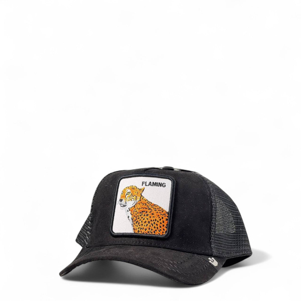 Flaming Cheetah Trucker Cap - MASTERPIECE