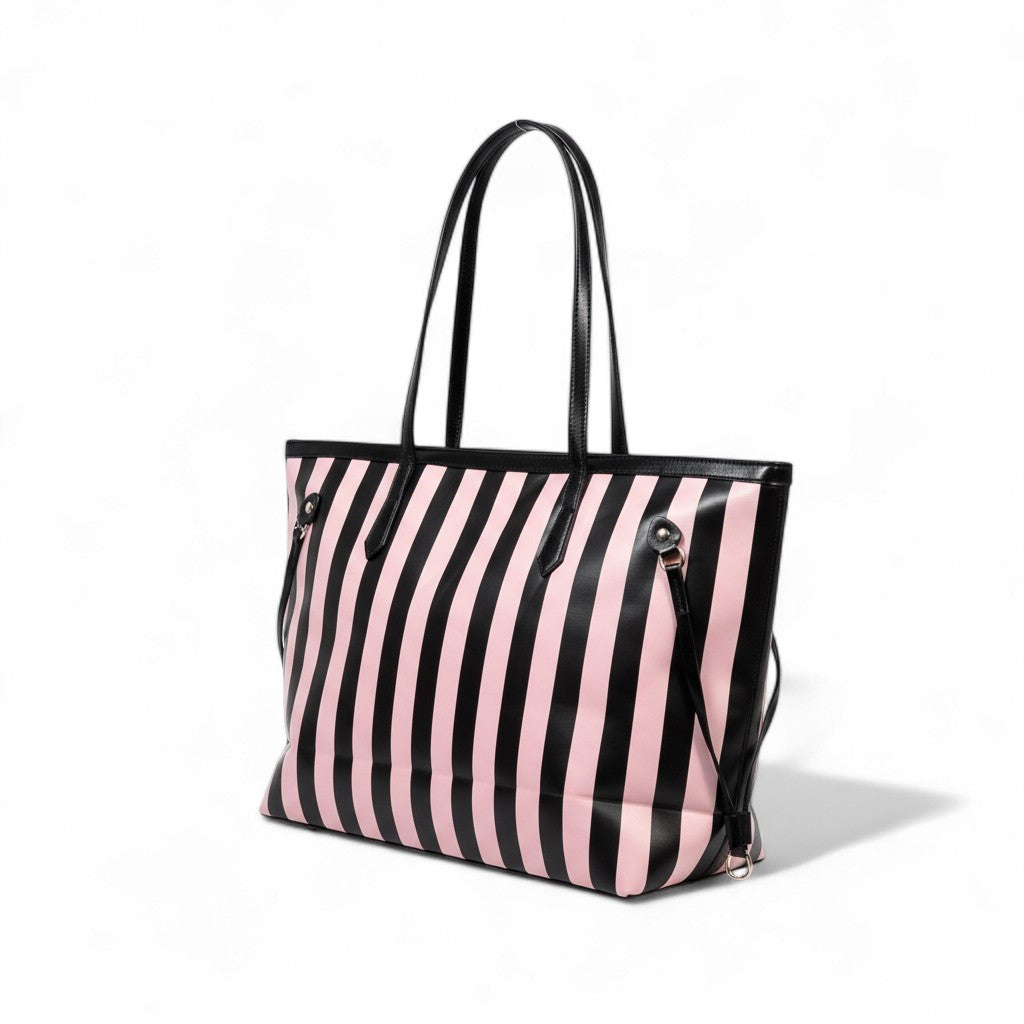 🖤 Victoria’s Secret Graffiti Stripe Luxe Tote 🖤