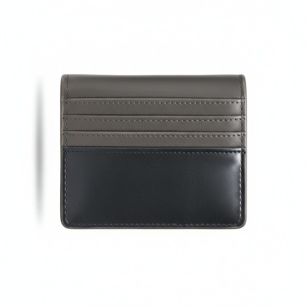 Coach Signature Black Card Holder 🖤✨ Slim Designer Wallet