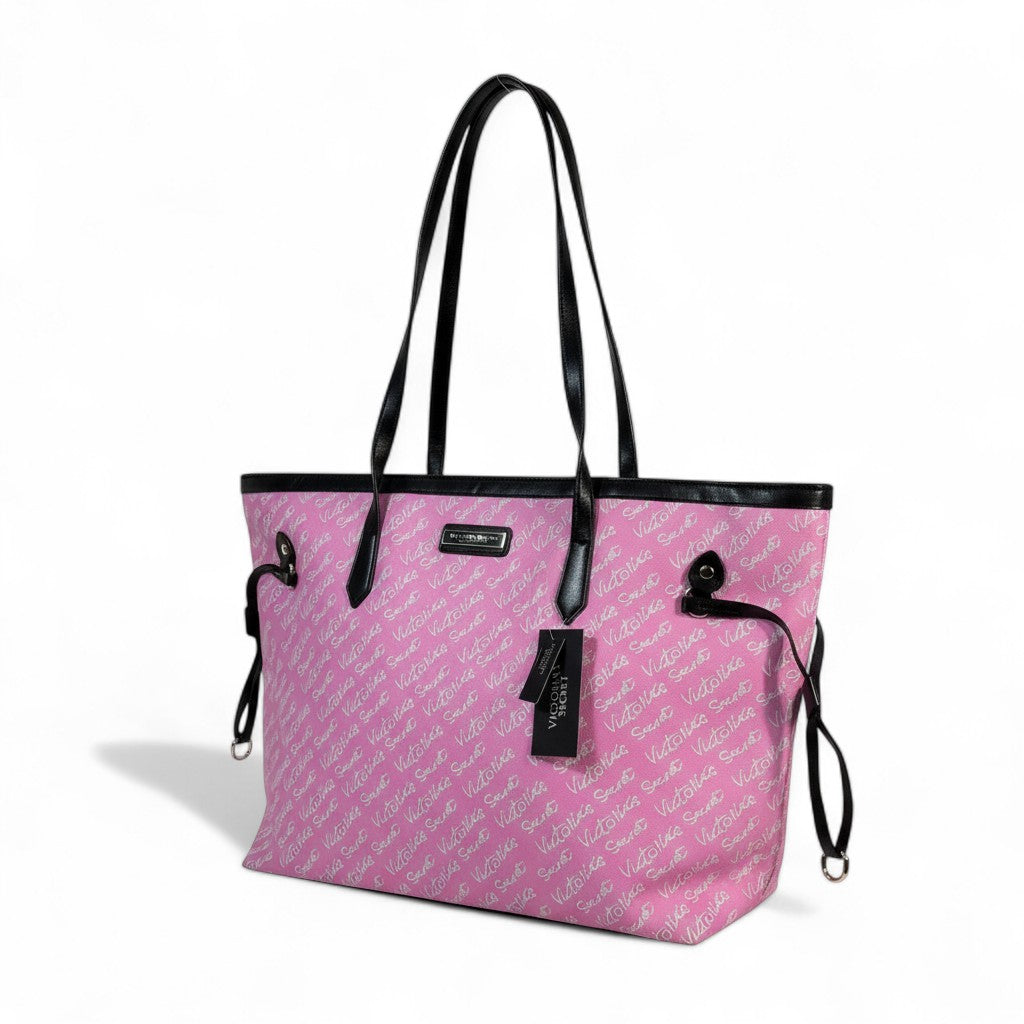 💖 Victoria’s Secret Signature Pink Logo Tote 💖