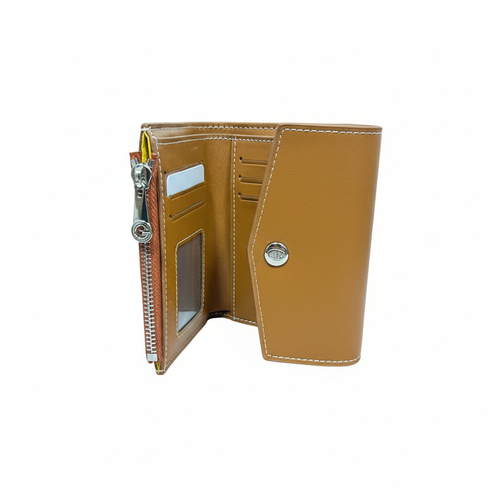 Goyard Tan Snap Card Wallet – Signature Monogram Edition 🤎✨