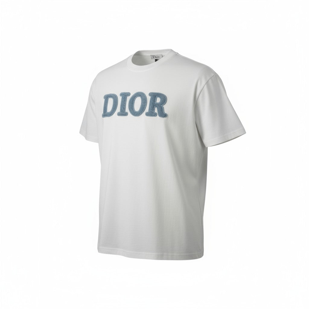 🤍 Dior Bold Logo Tee – Iconic Simplicity, Parisian Power 💙