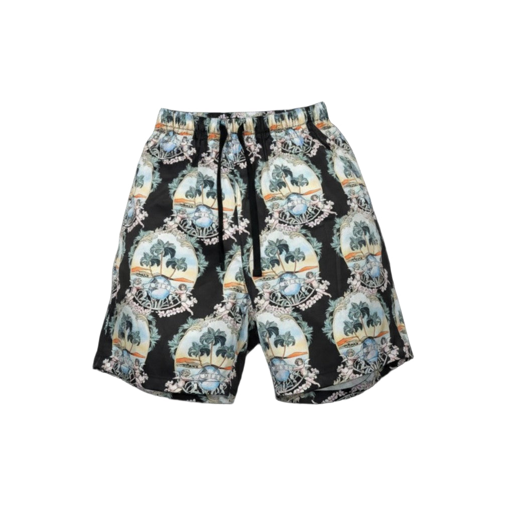 🌴 AMIRI Tropical Vacation Set – Sunset Luxury in Motion 🐚