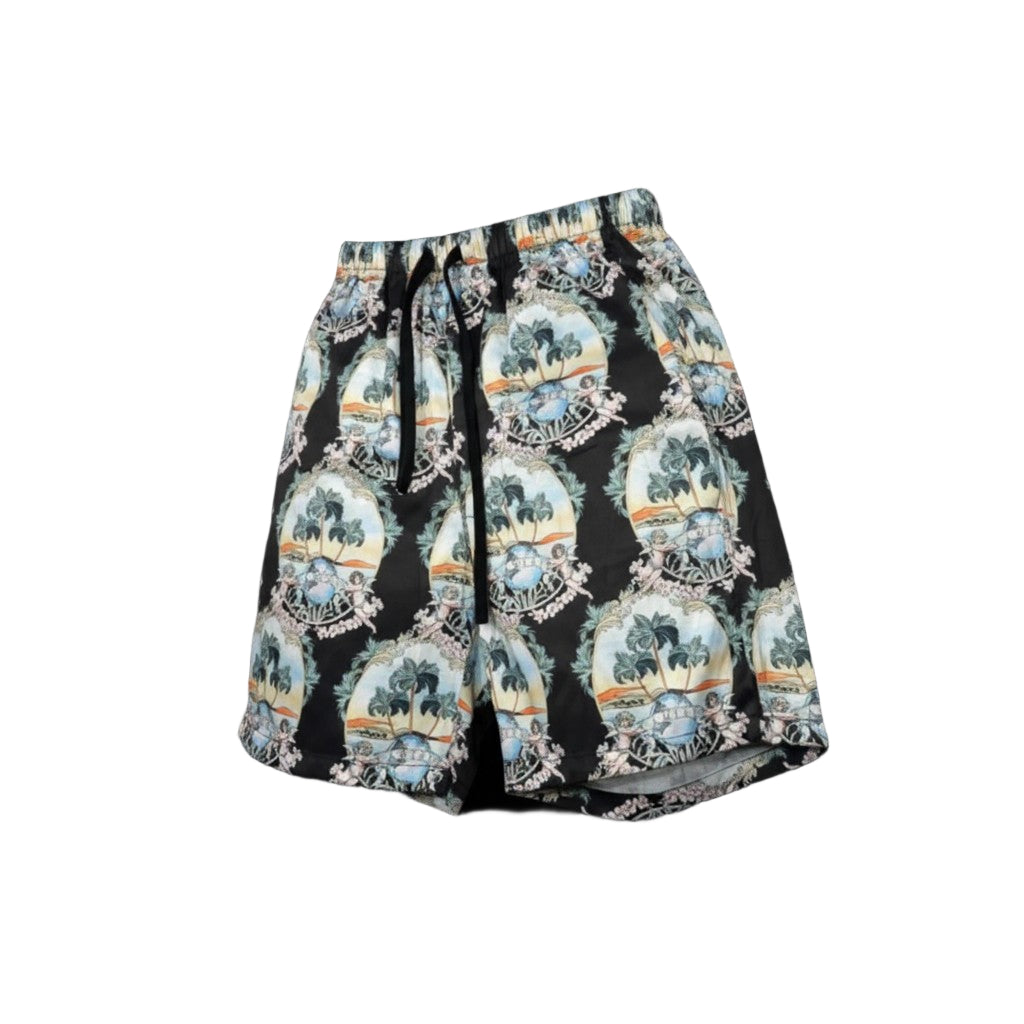 🌴 AMIRI Tropical Vacation Set – Sunset Luxury in Motion 🐚