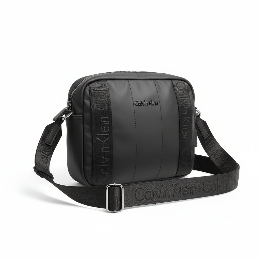 Calvin Klein Minimal Black Crossbody Bag – Iconic Everyday Essential 🖤🎒