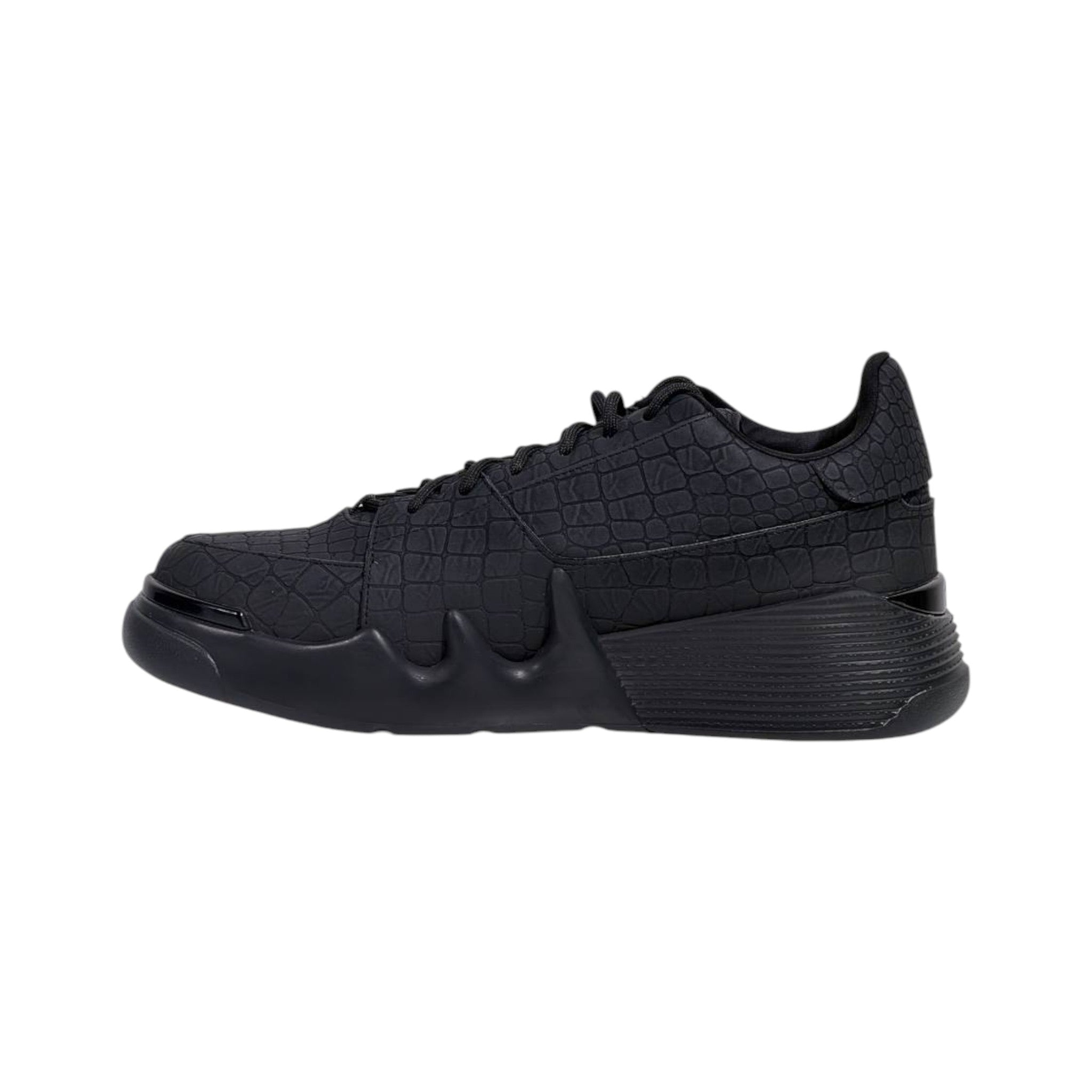 🖤 Giuseppe Zanotti Croc-Texture Luxury Sneakers 👟🔥 - MASTERPIECE