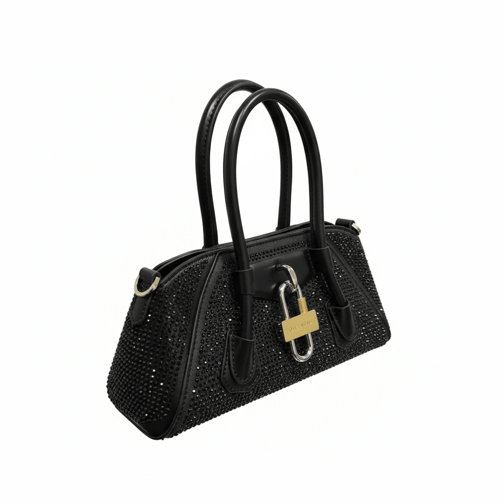 Givenchy Crystal-Embellished Mini Top Handle Bag 🖤✨💎 - MASTERPIECE