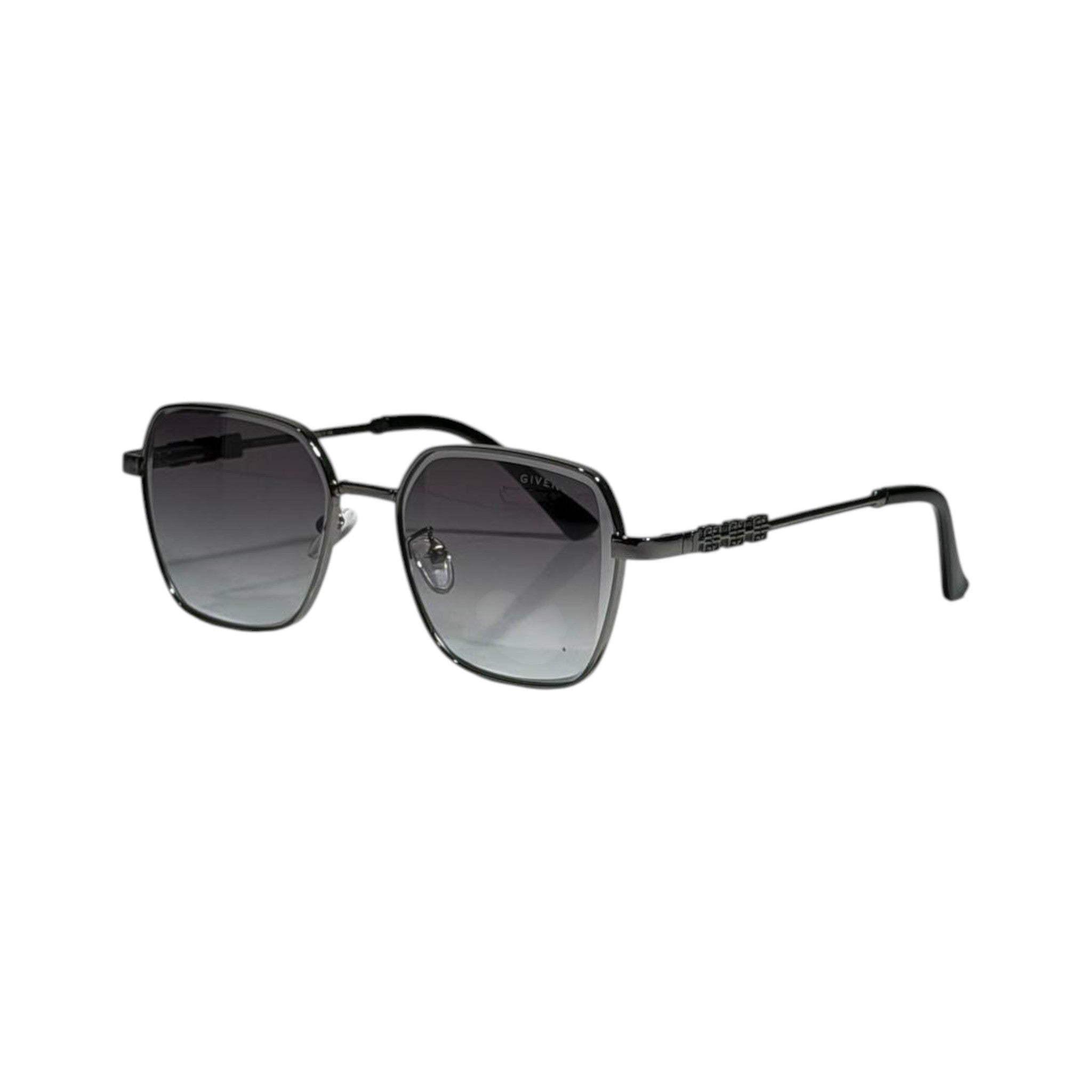 🖤 Givenchy Square Metal Sunglasses | Gradient Black Luxury Edition 😎✨ - MASTERPIECE