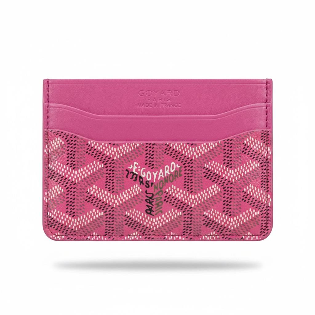 Goyard Pink Card Holder – Chic Signature Luxury 💗✨ - MASTERPIECE