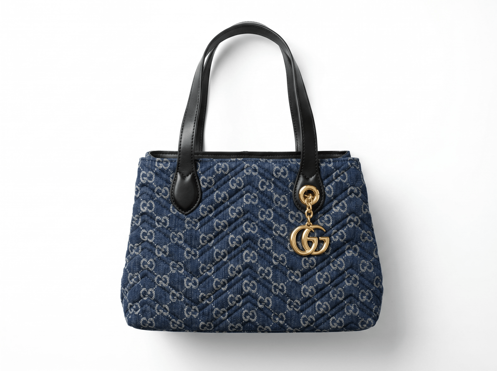 Gucci GG Marmont Denim Tote Bag 💙✨ - MASTERPIECE