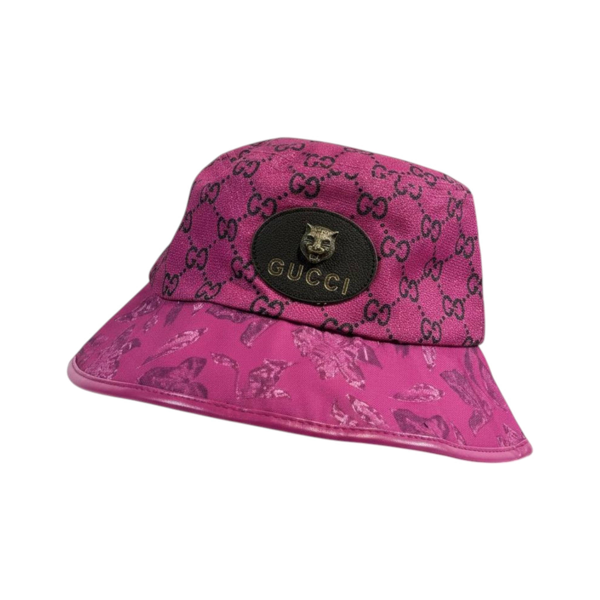 💖 Gucci GG Monogram Bucket Hat | Pink Luxury Statement 🎩 - MASTERPIECE