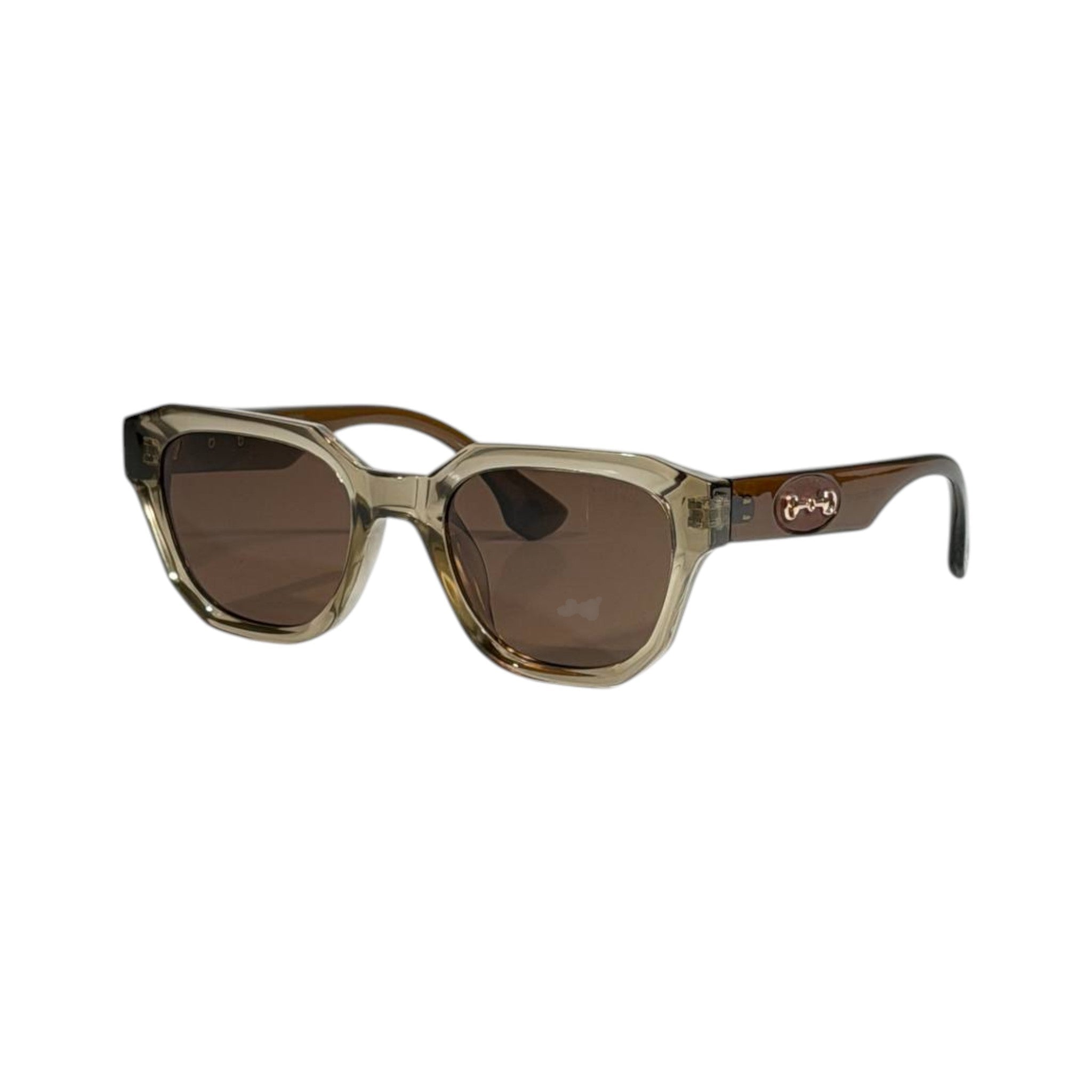 Gucci Horsebit Brown Crystal Cat Eye Sunglasses 🤎✨ Luxury Women Designer Shades - MASTERPIECE