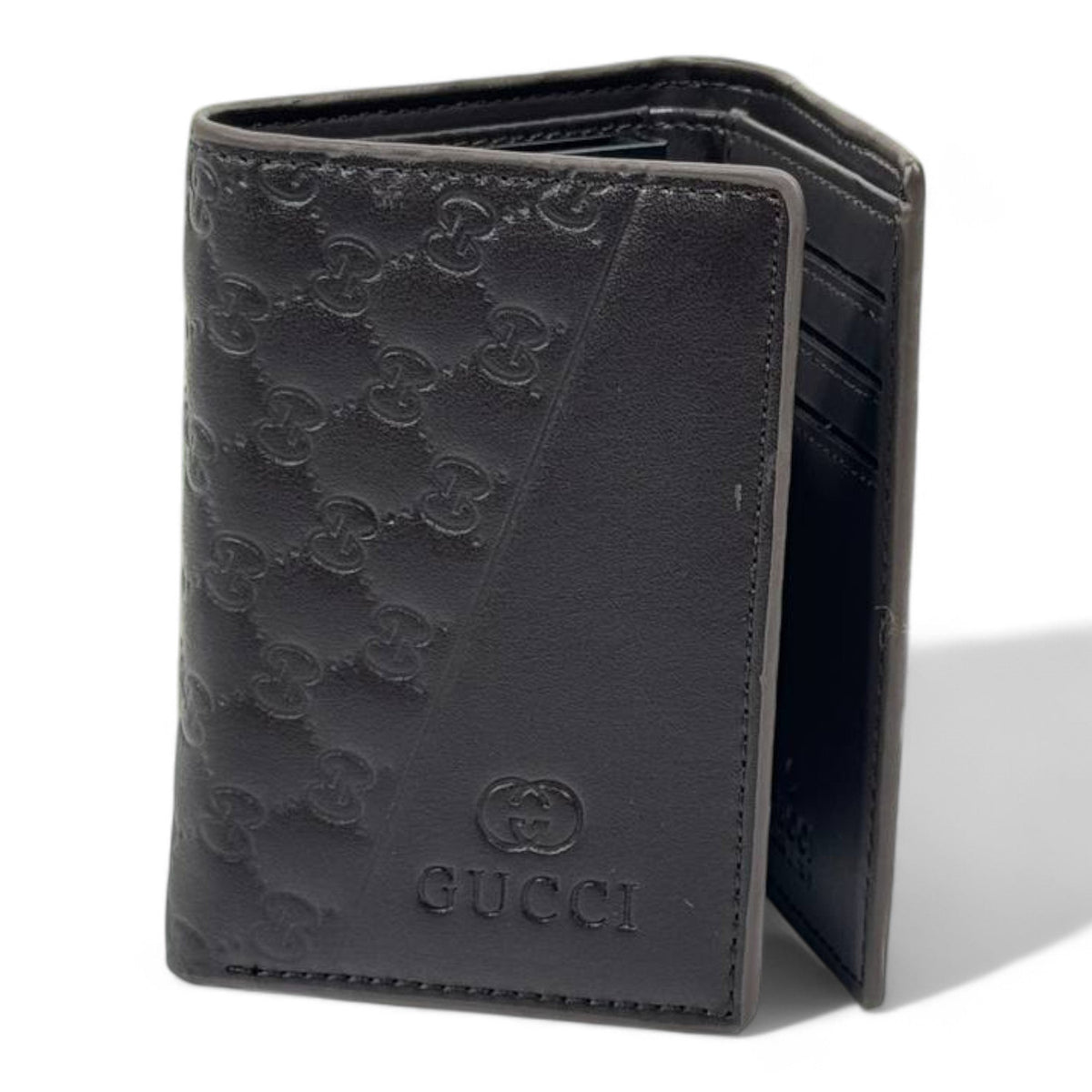 Gucci Monogram Wallet — Brown - MASTERPIECE