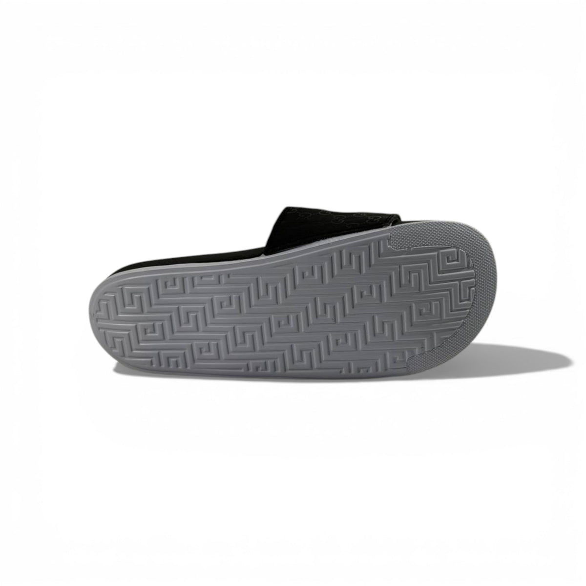 🖤 GUCCI Signature Slides – Black Logo Edition ✨ - MASTERPIECE