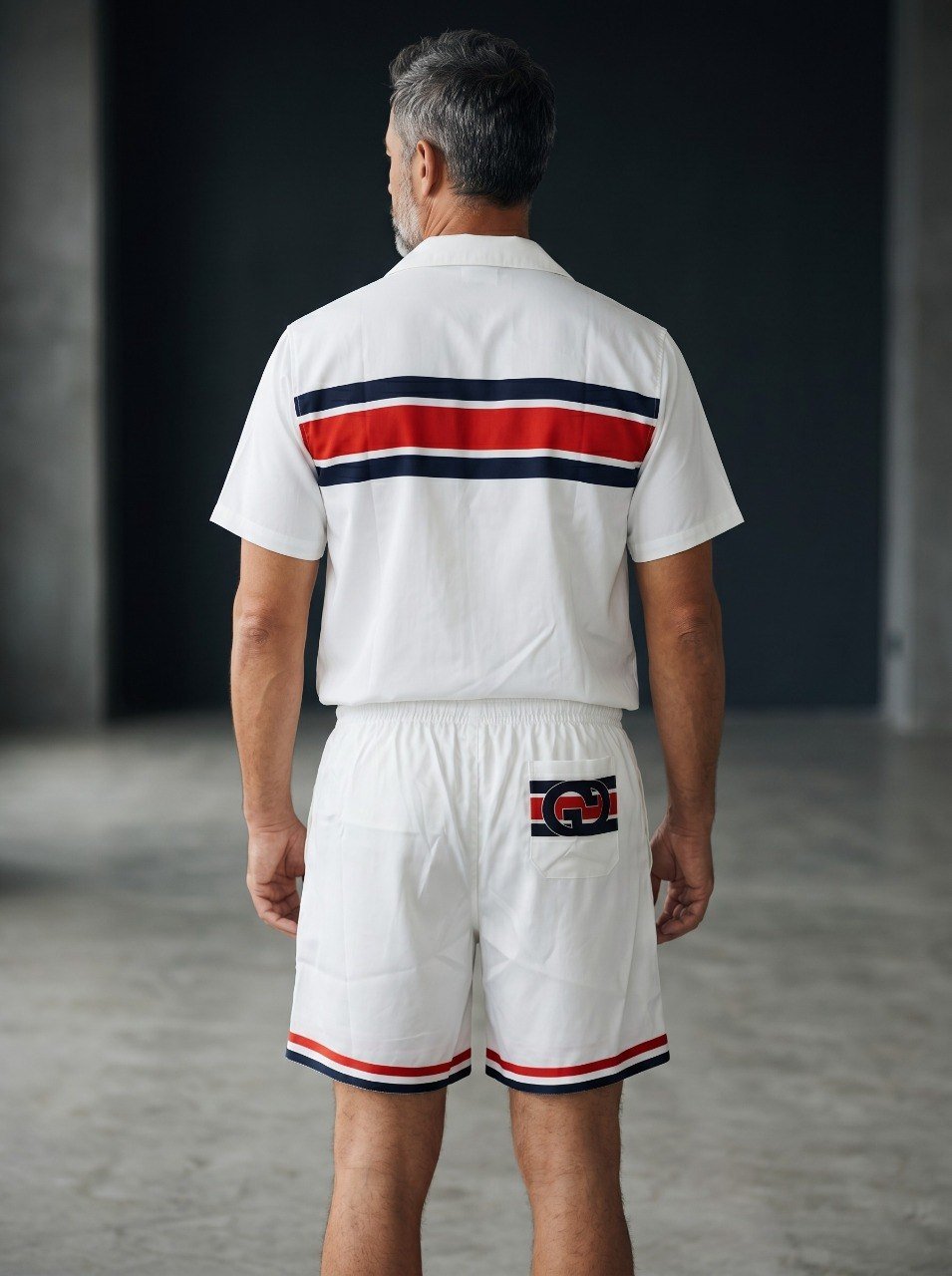 ๐ Gucci Web Stripe Resort Co-Ord Set ๐ฎ๐นโจ - MASTERPIECE