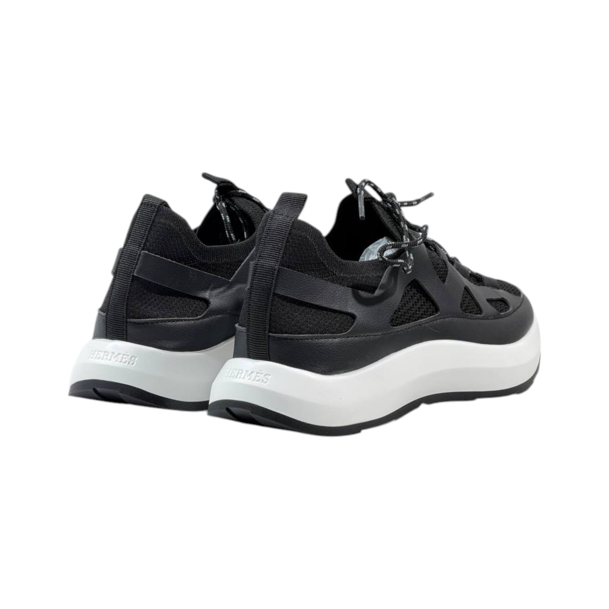 🖤 Hermès Aero Knit Black Edition Sneakers 👟⚡ - MASTERPIECE