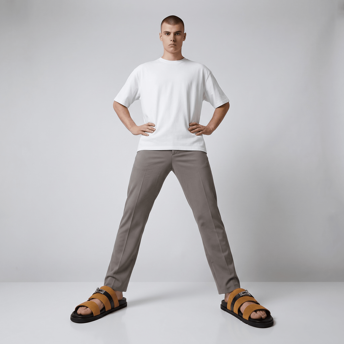 Hermès Brown Luxury Slide Sandals – Premium Designer Summer Slippers 🤎✨ - MASTERPIECE