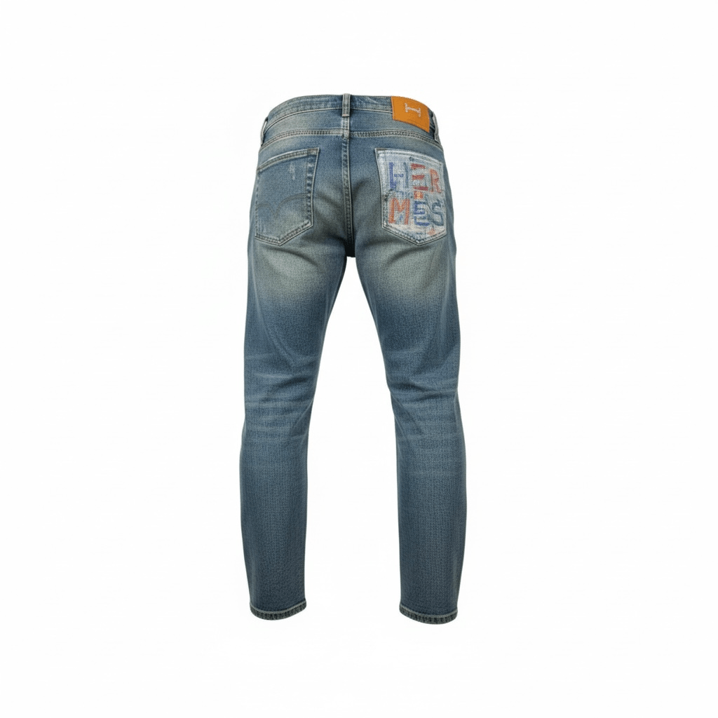 Hermès Embroidered Jeans — Denim - MASTERPIECE