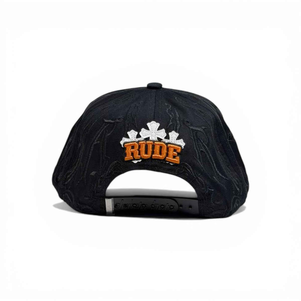 🧢 HH Star Logo Distressed Cap – Black Streetwear Edition - MASTERPIECE
