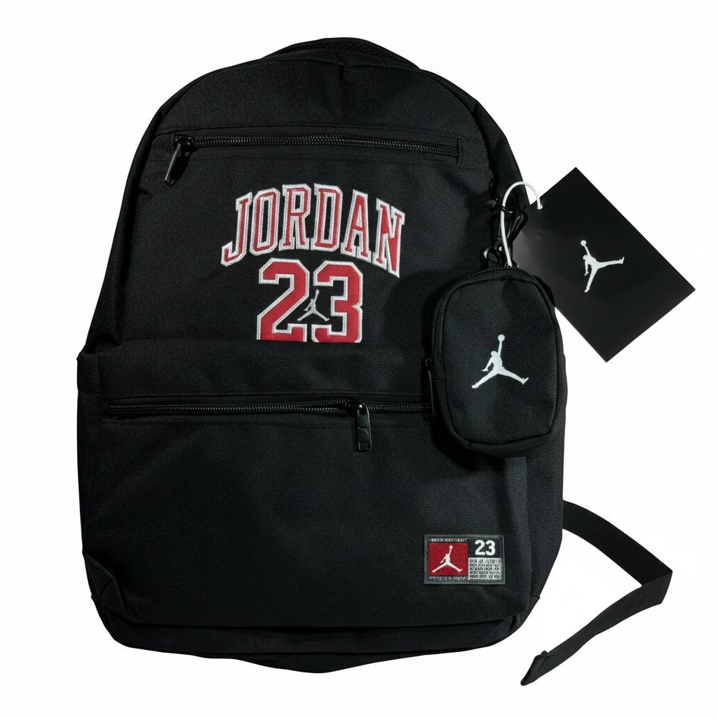 Jordan 23 Elite Backpack 🎒🖤 Black Edition - MASTERPIECE