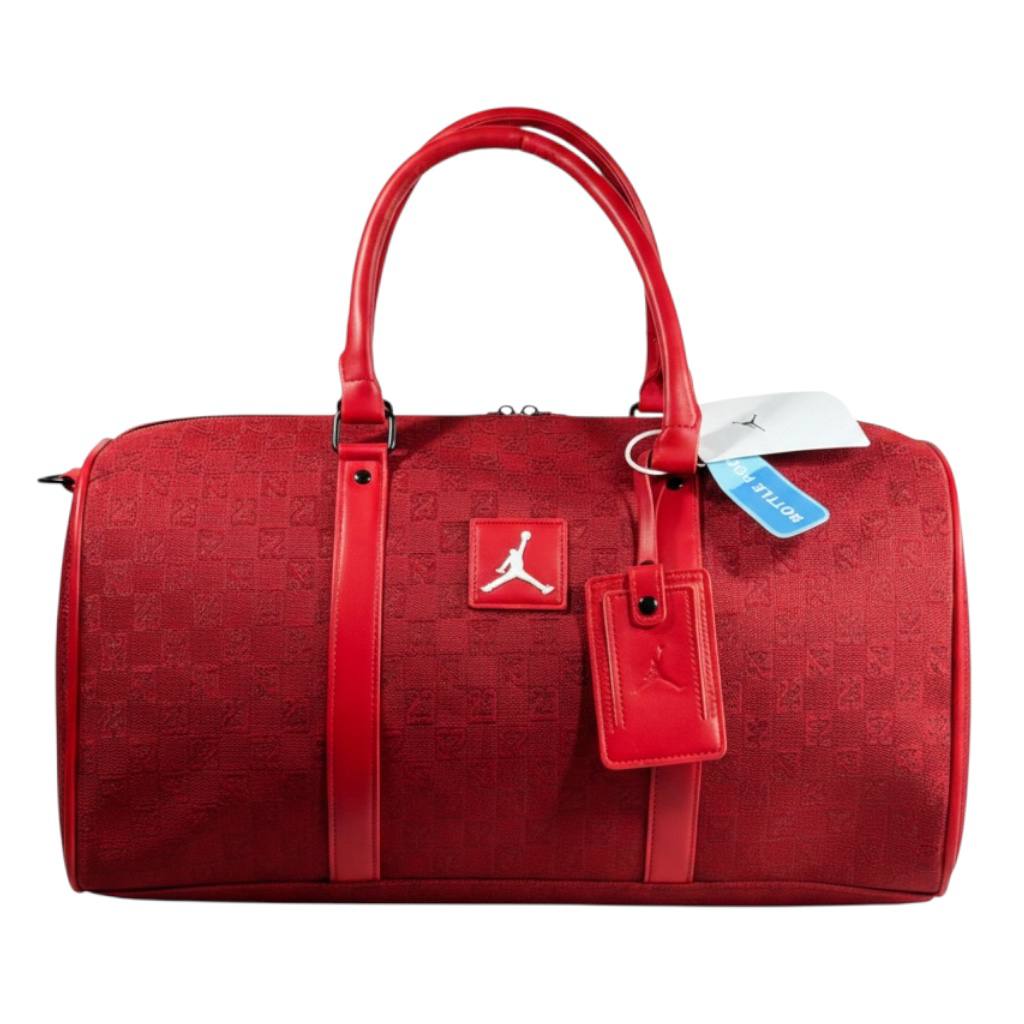 Jordan Luxe Weekender Duffle Bag 🧳❤️ Red Edition - MASTERPIECE
