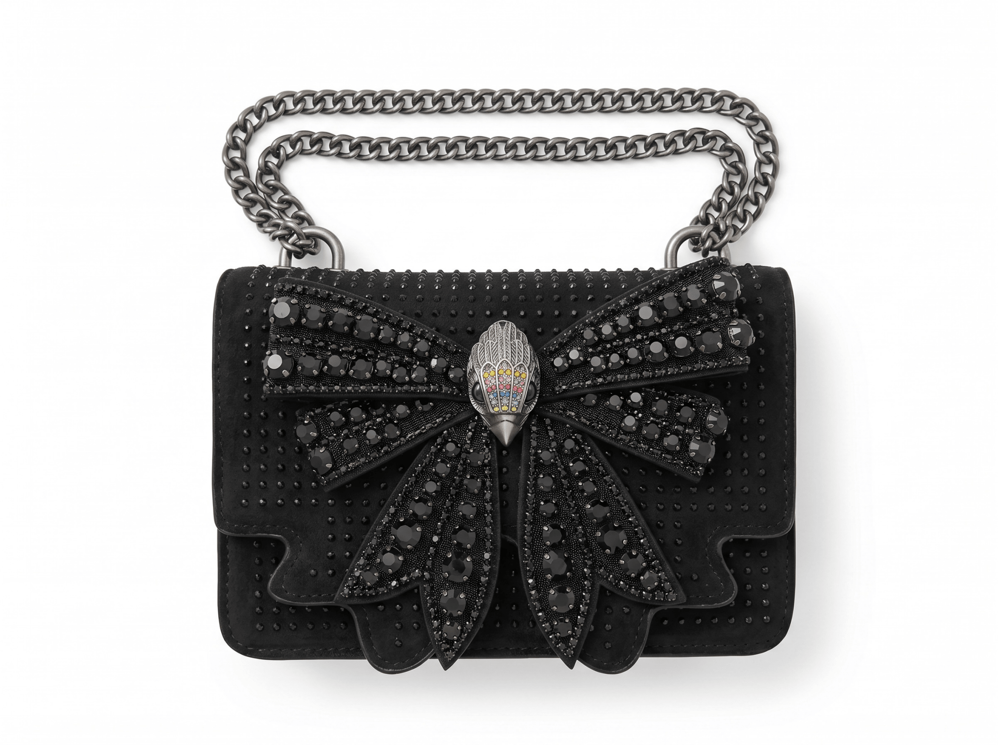 🖤 Kurt Geiger Crystal Bow Chain Crossbody Bag 🖤 - MASTERPIECE
