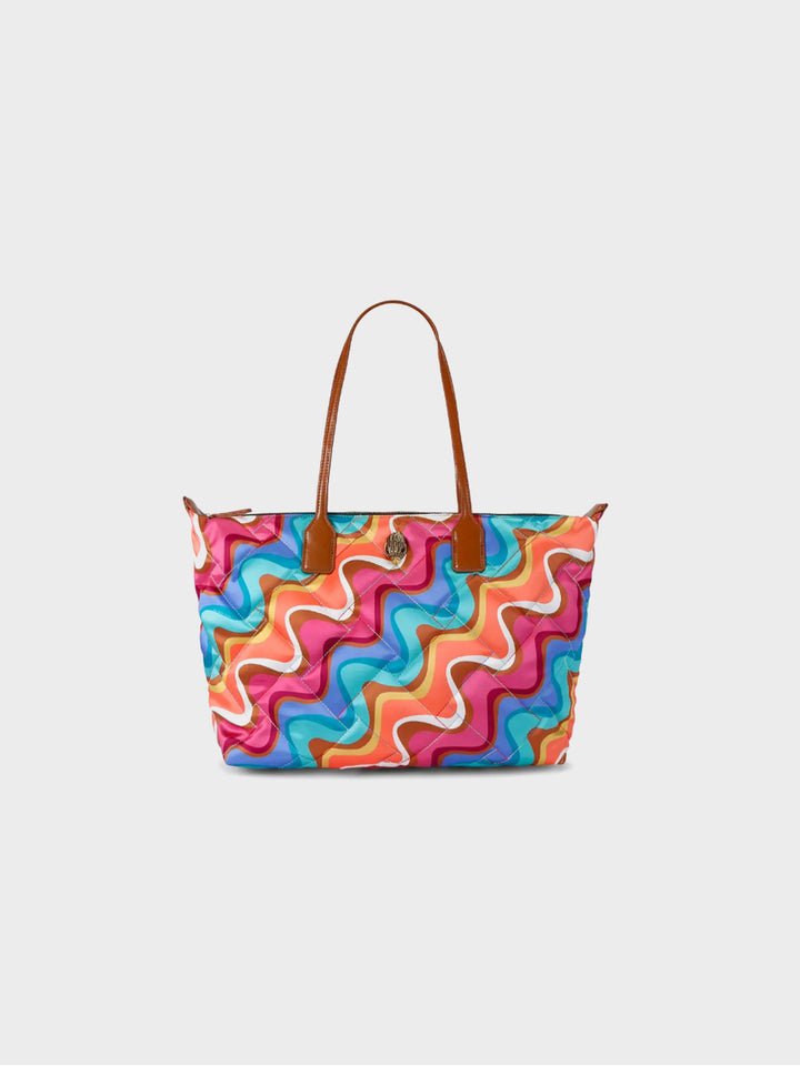 Kurt geiger Quilted Tote – Multi Swirl 👜🌈 - MASTERPIECE