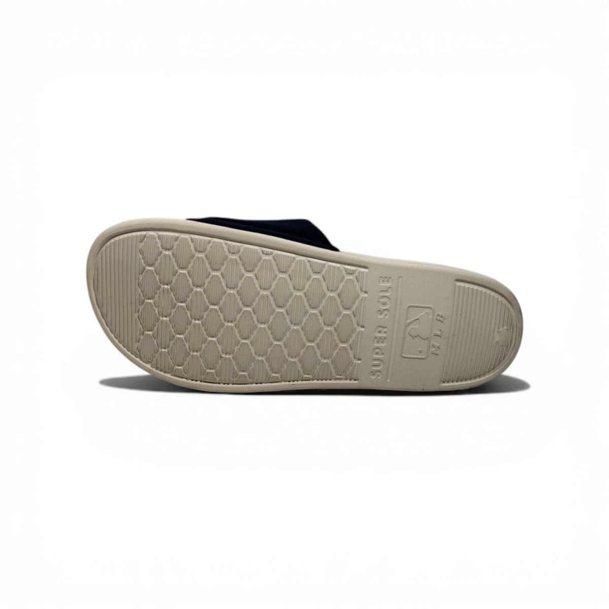 ⚾ LA Logo Slides – Navy & Beige Street Comfort Edition - MASTERPIECE