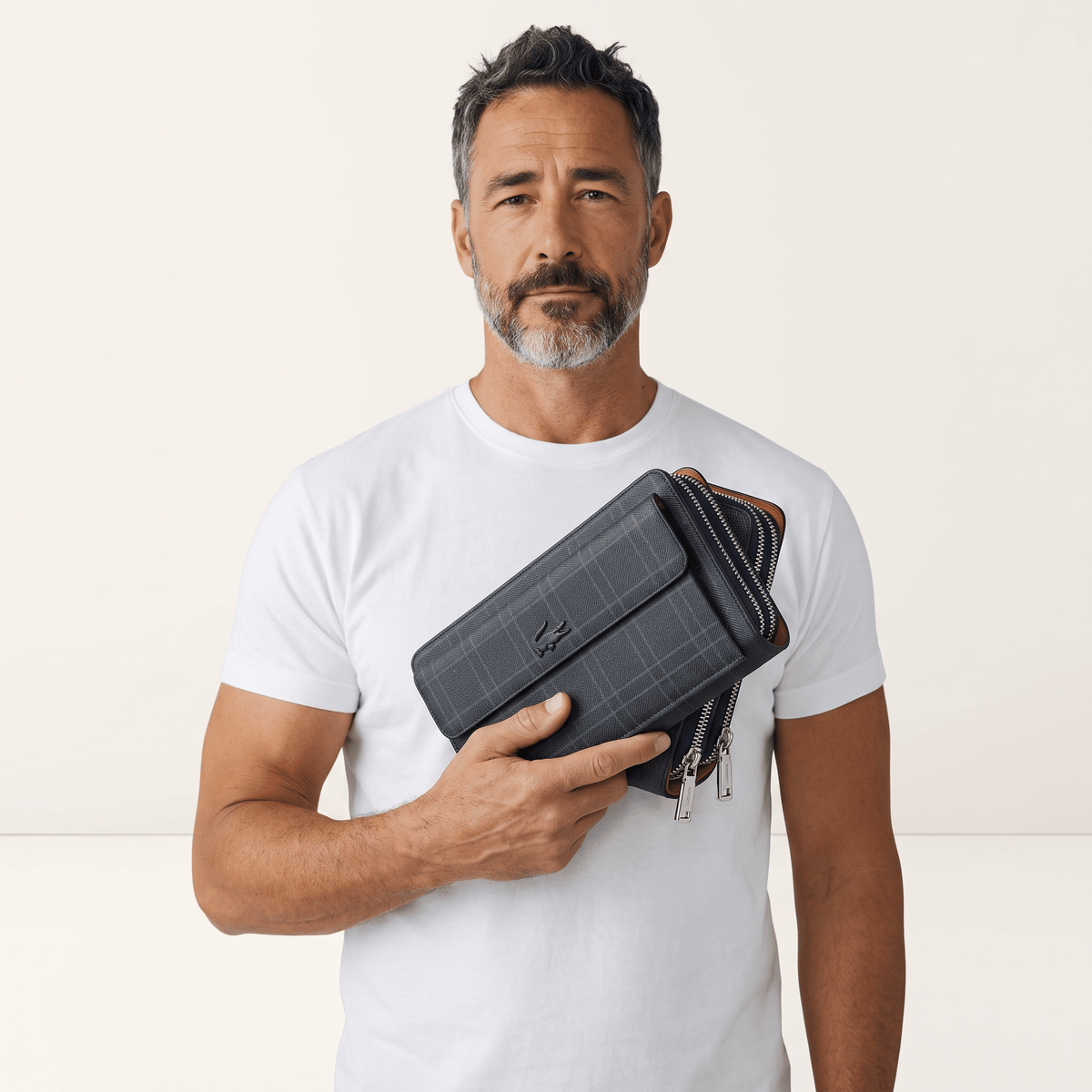 Lacoste Long Wallet — Navy - MASTERPIECE