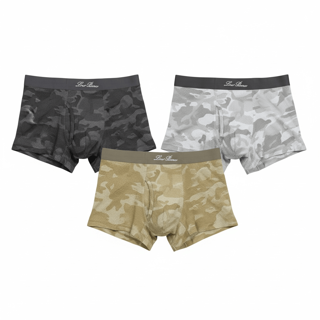 Loro Piana Camouflage Boxer Briefs – Ultimate Luxury Comfort 🩲✨ - MASTERPIECE