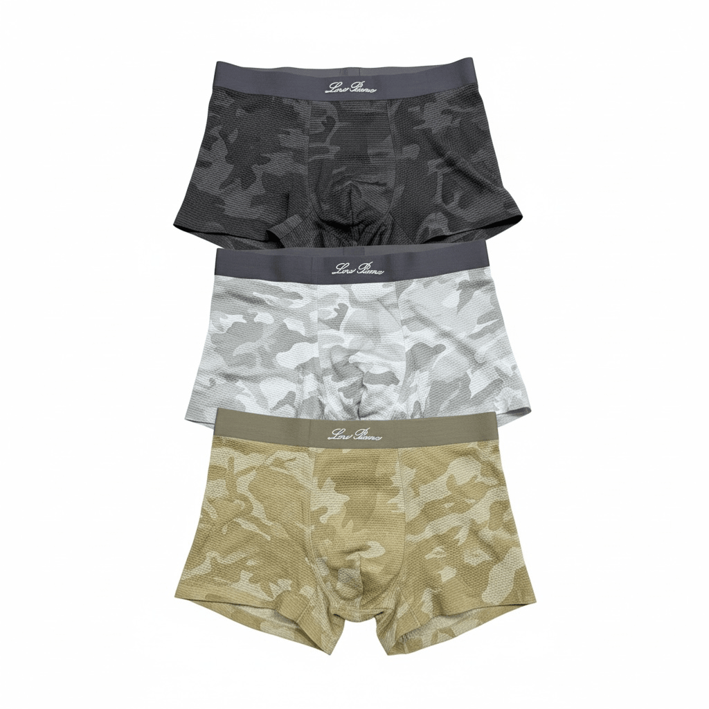 Loro Piana Camouflage Boxer Briefs – Ultimate Luxury Comfort 🩲✨ - MASTERPIECE