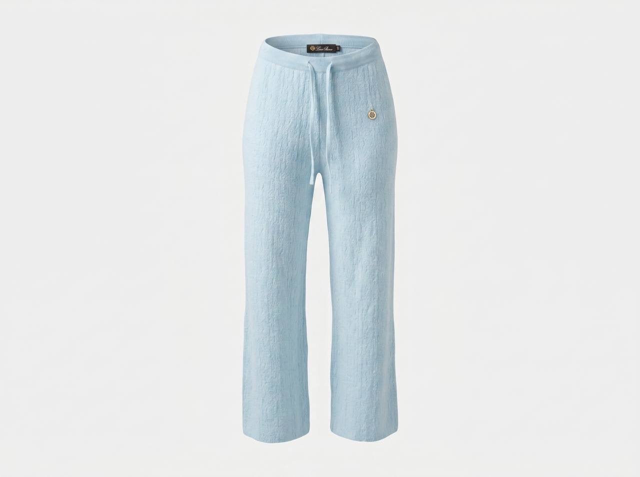Loro Piana Textured Knit Co-Ord Set โ Sky Blue ๐โจ - MASTERPIECE