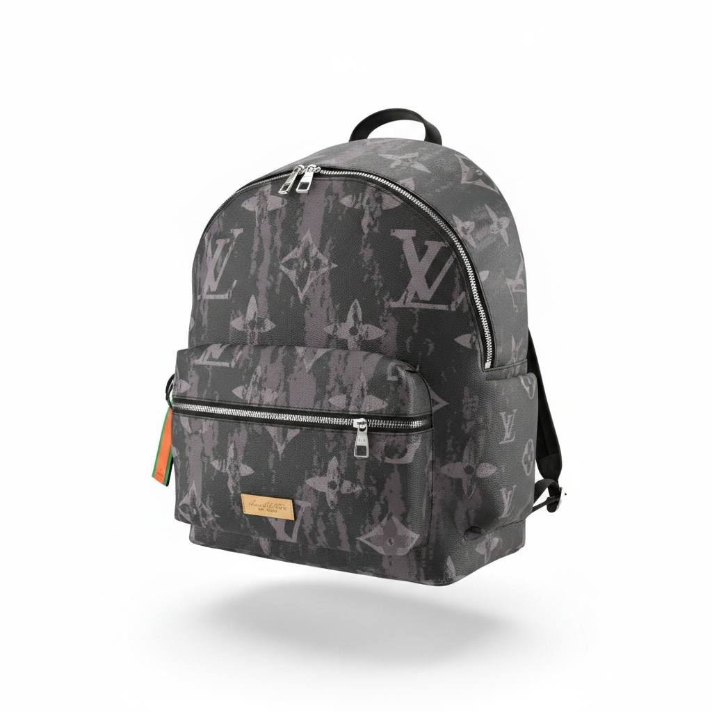 Louis Vuitton Black Monogram Backpack – Luxury Urban Everyday Bag 🎒🖤 - MASTERPIECE