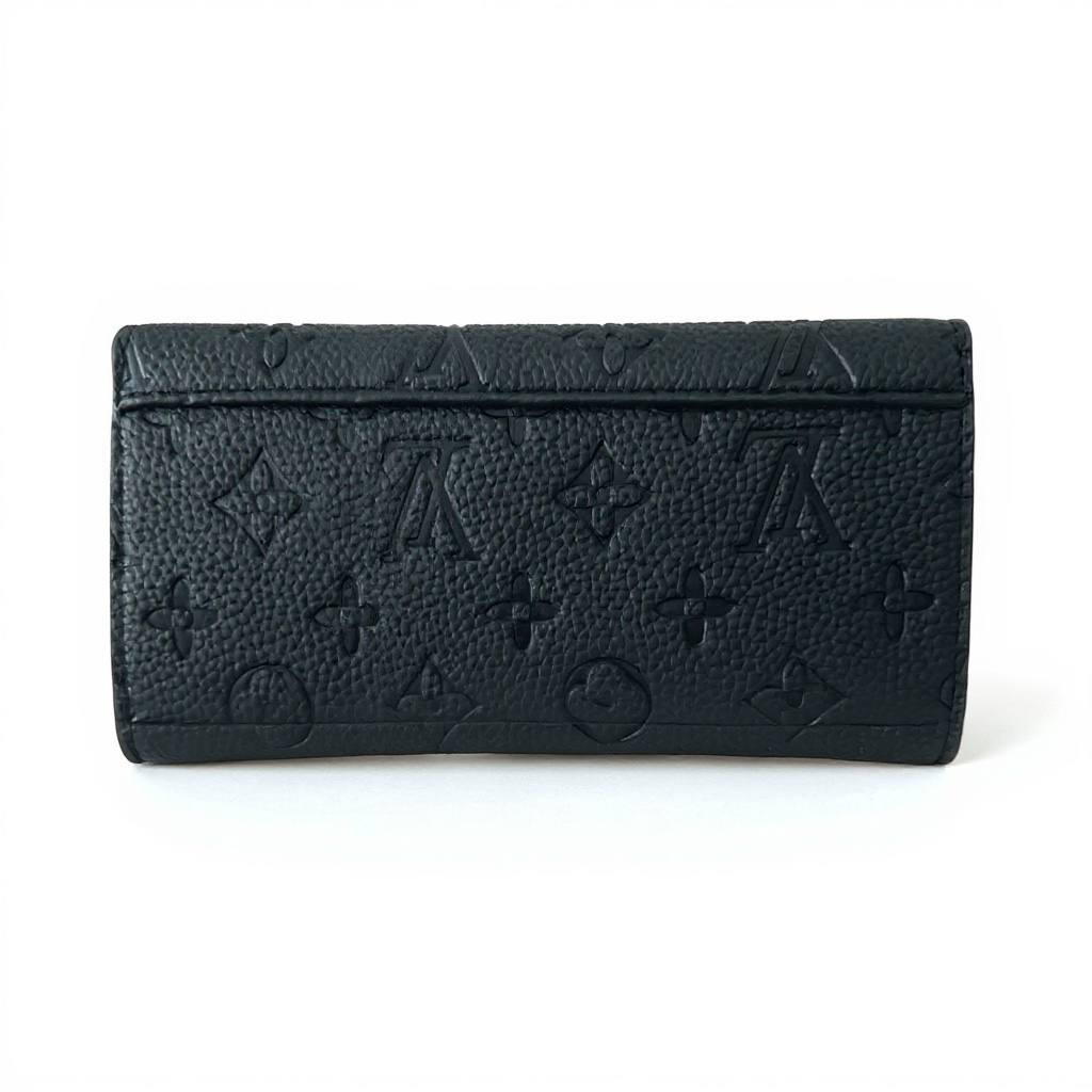 Louis Vuitton Black Monogram Wallet – Luxury Elegant Statement Piece 🖤✨ - MASTERPIECE