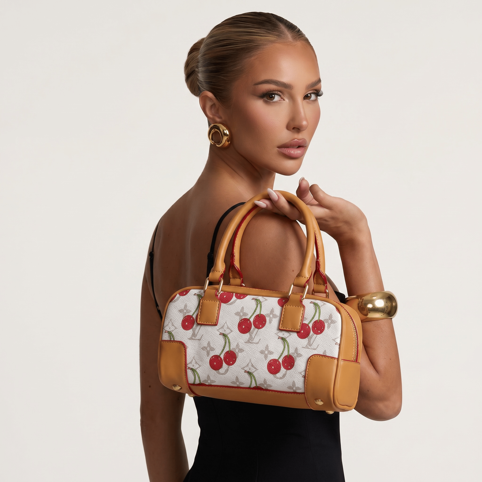 🍒 Louis Vuitton Cherry Monogram Speedy Bag – Limited Edition Luxury Handbag - MASTERPIECE