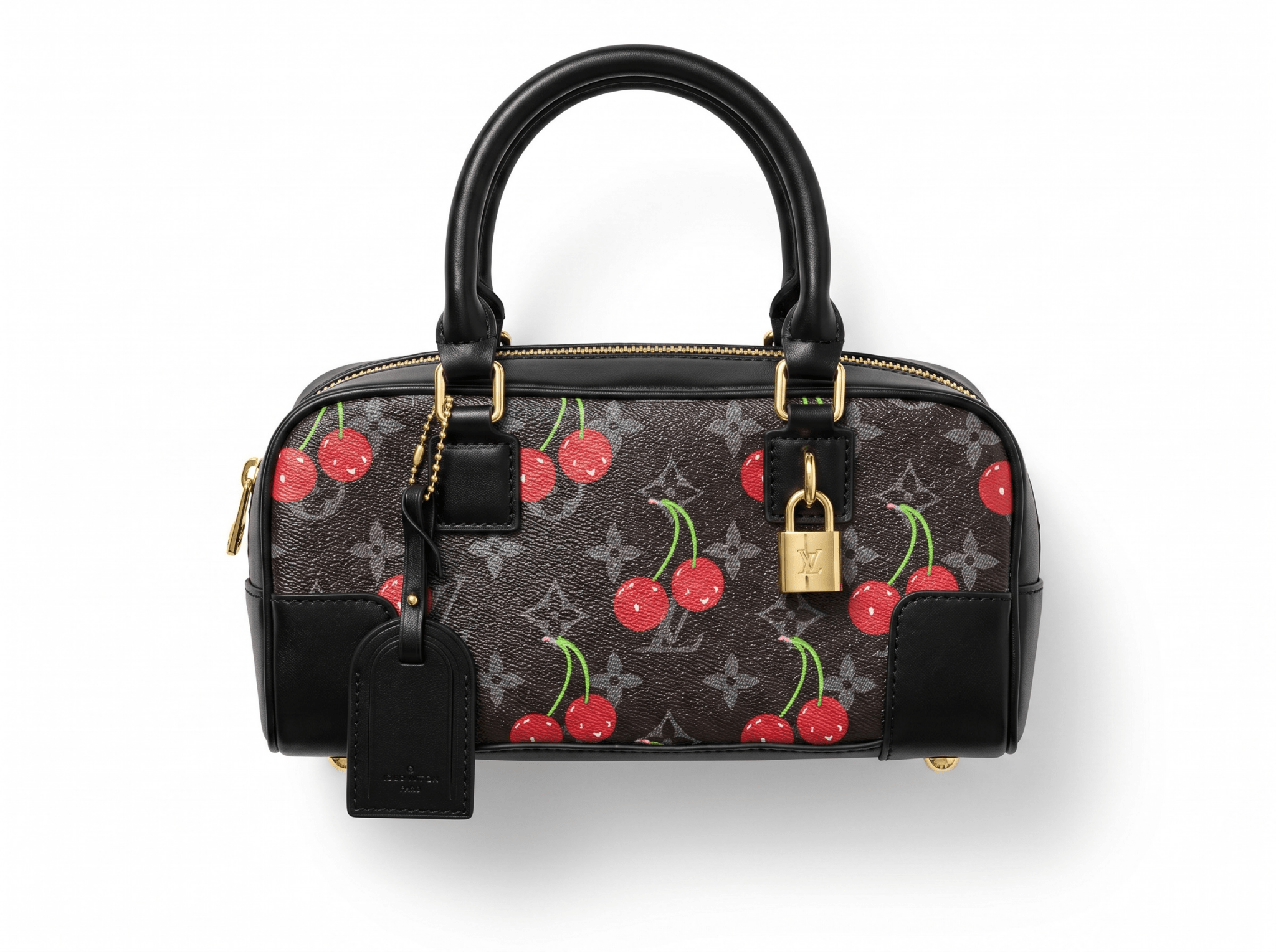 🍒 Louis Vuitton Cherry Monogram Speedy Handbag 🍒👜 - MASTERPIECE