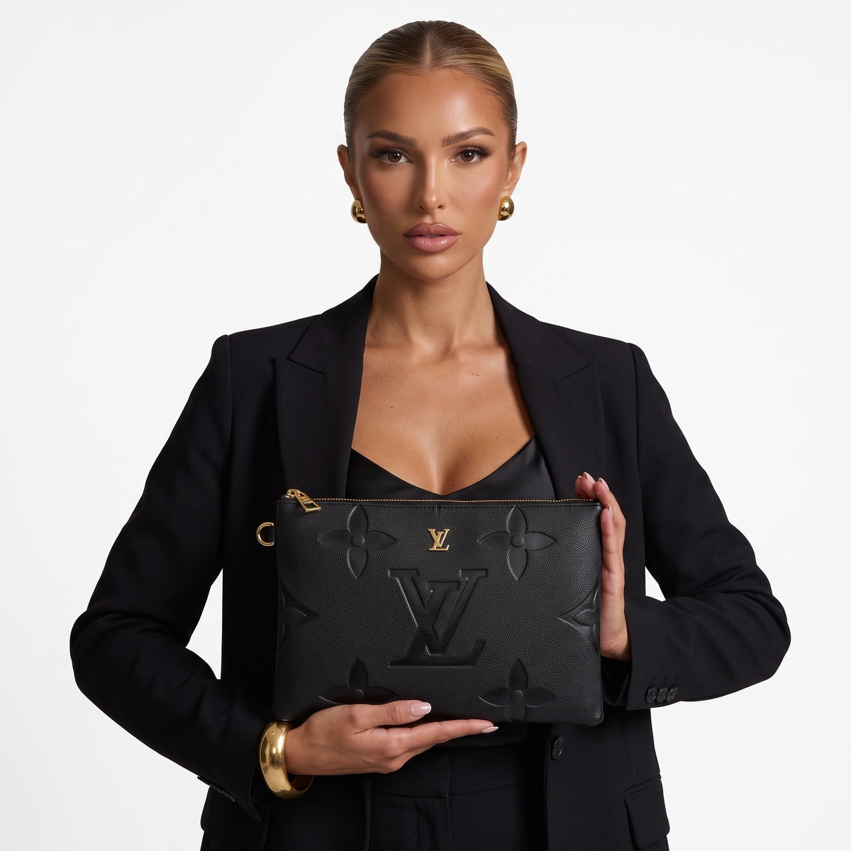Louis Vuitton Clutch – Black Monogram - MASTERPIECE