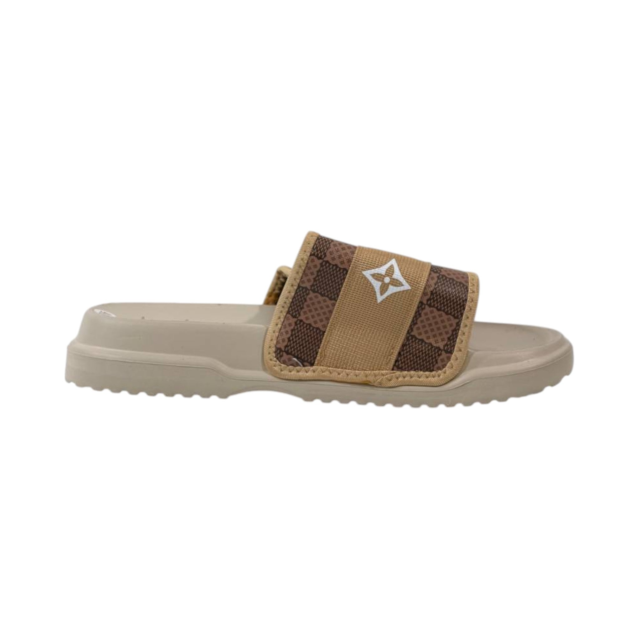 🤎 Louis Vuitton Damier Comfort Slides – Beige Luxury Edition - MASTERPIECE