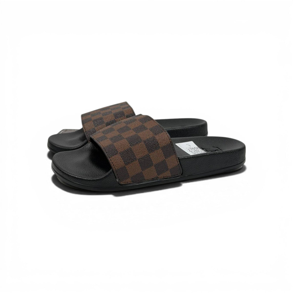 🤎🧩 Louis Vuitton Damier Slides – Brown Classic Edition - MASTERPIECE
