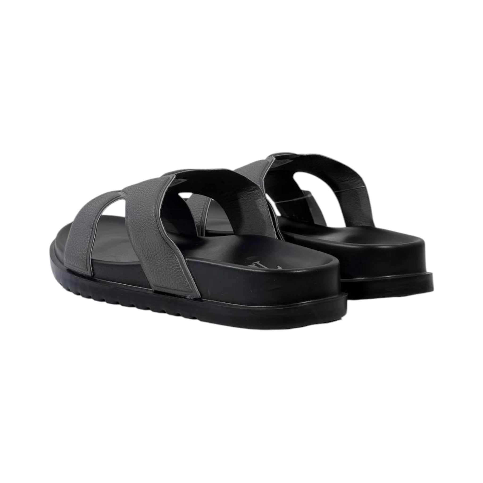🤍 Louis Vuitton H Monogram Comfort Sandals – Black Luxury Edition - MASTERPIECE