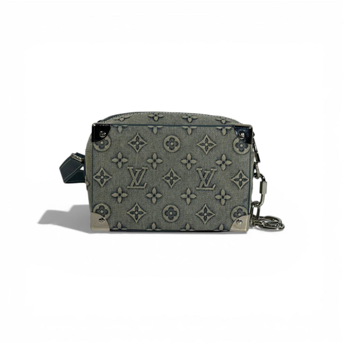 Louis Vuitton Monogram Canvas Mini Trunk Crossbody — Grey - MASTERPIECE