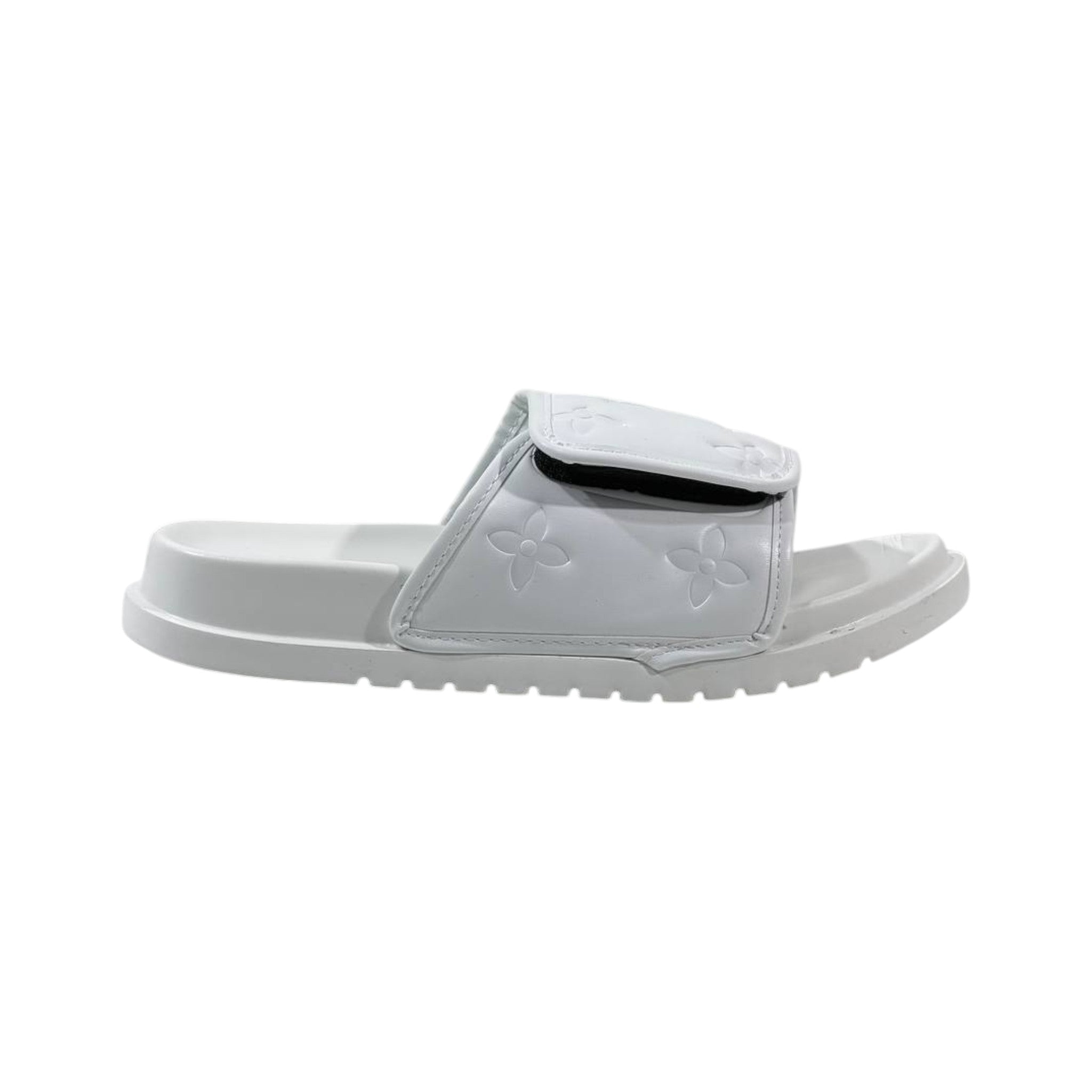 Louis Vuitton Monogram Comfort Slides – All White Edition 🤍✨ - MASTERPIECE
