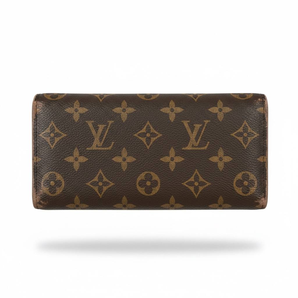 Louis Vuitton Monogram Lock Wallet – Elegant Luxury Statement ✨🤎 - MASTERPIECE