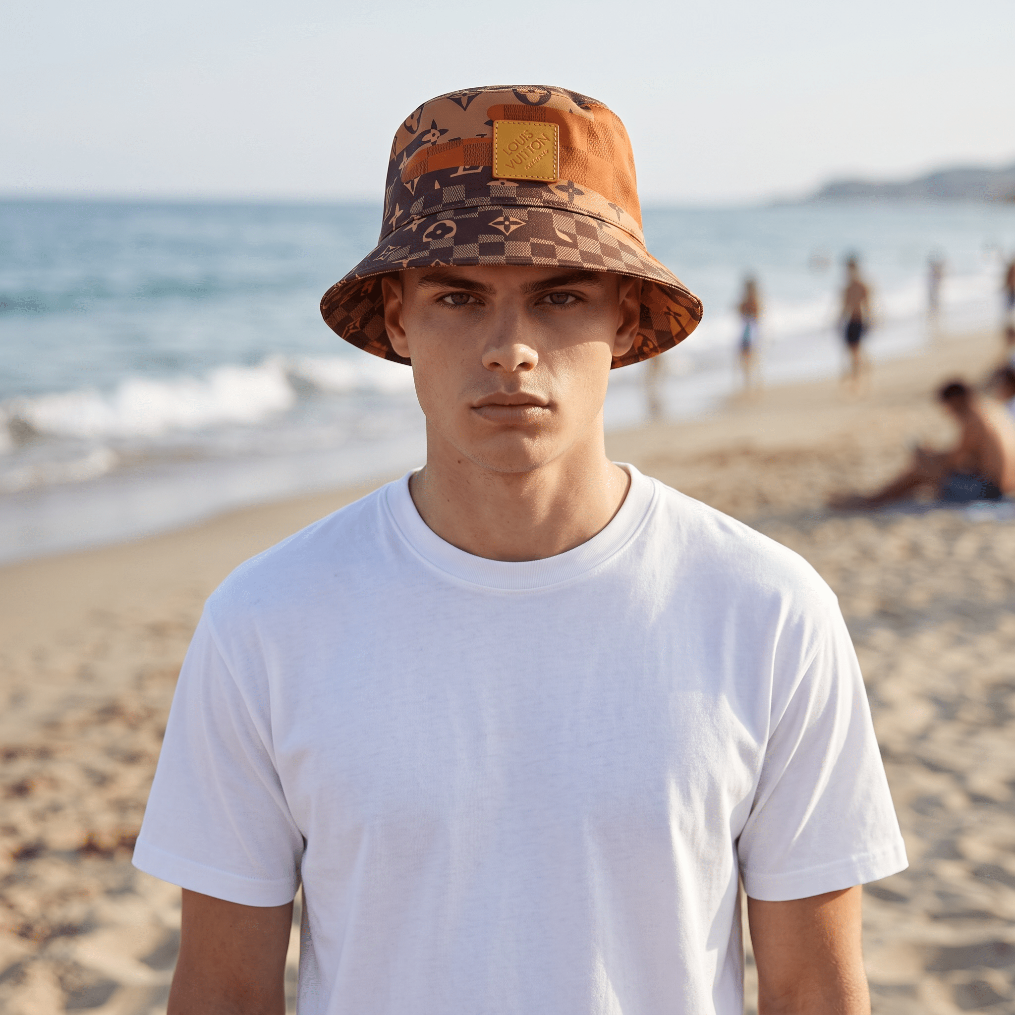 Louis Vuitton Monogram Patch Bucket Hat – Brown - MASTERPIECE