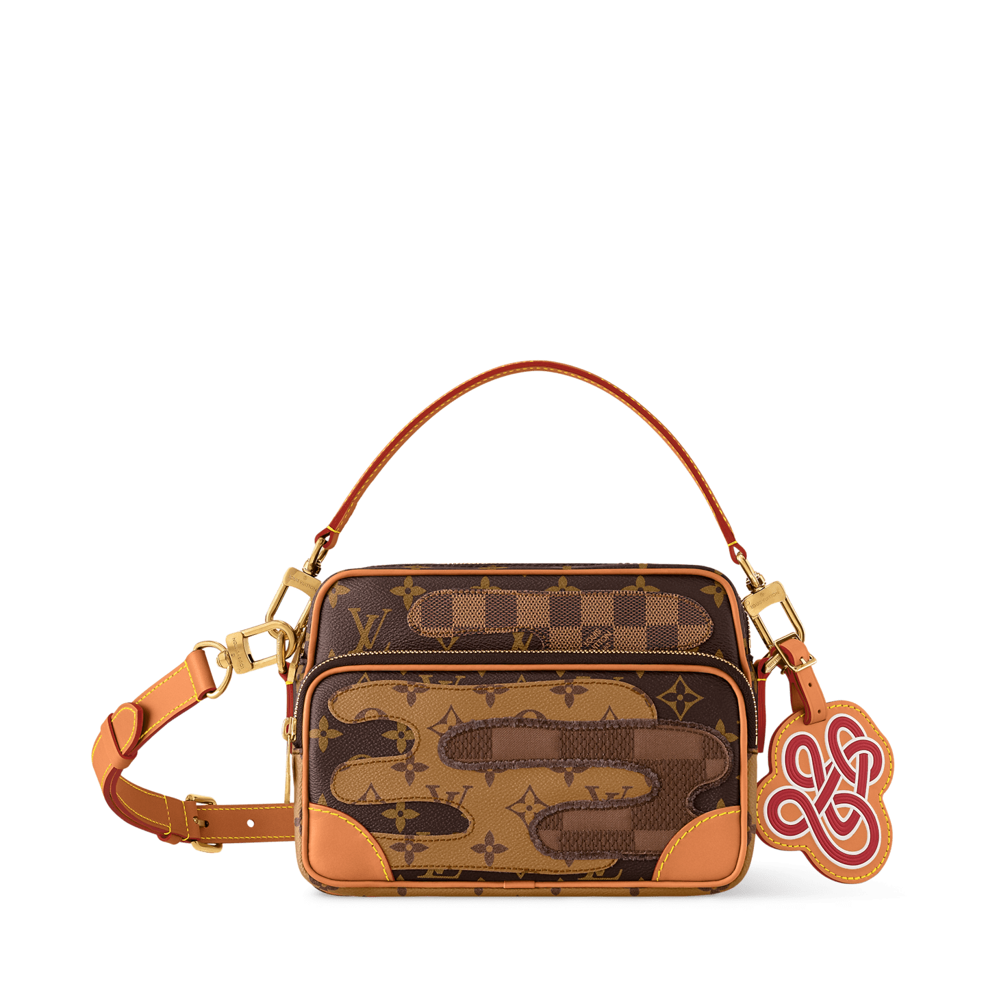 👜 Louis Vuitton Monogram Patchwork Crossbody Bag – Brown - MASTERPIECE