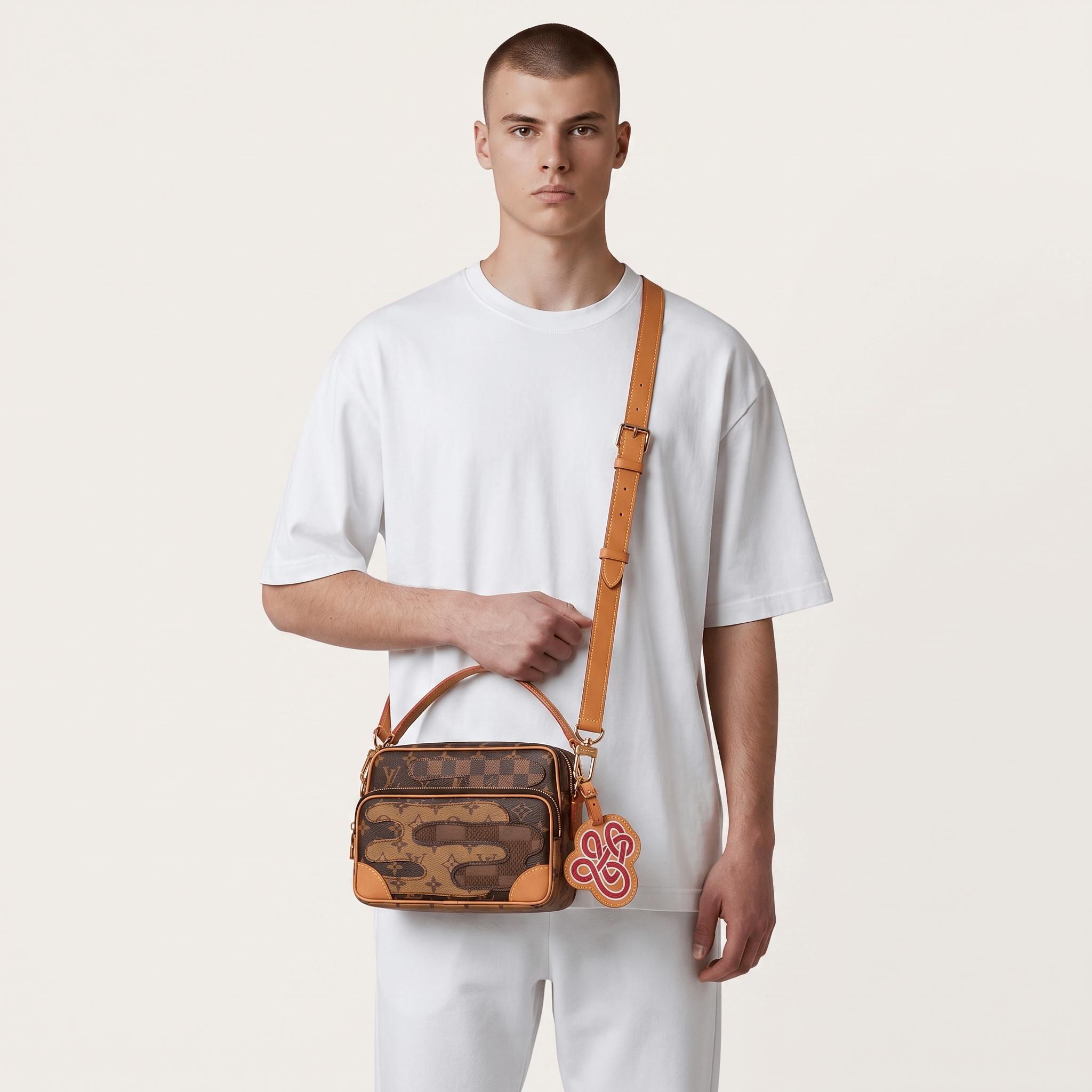 👜 Louis Vuitton Monogram Patchwork Crossbody Bag – Brown - MASTERPIECE