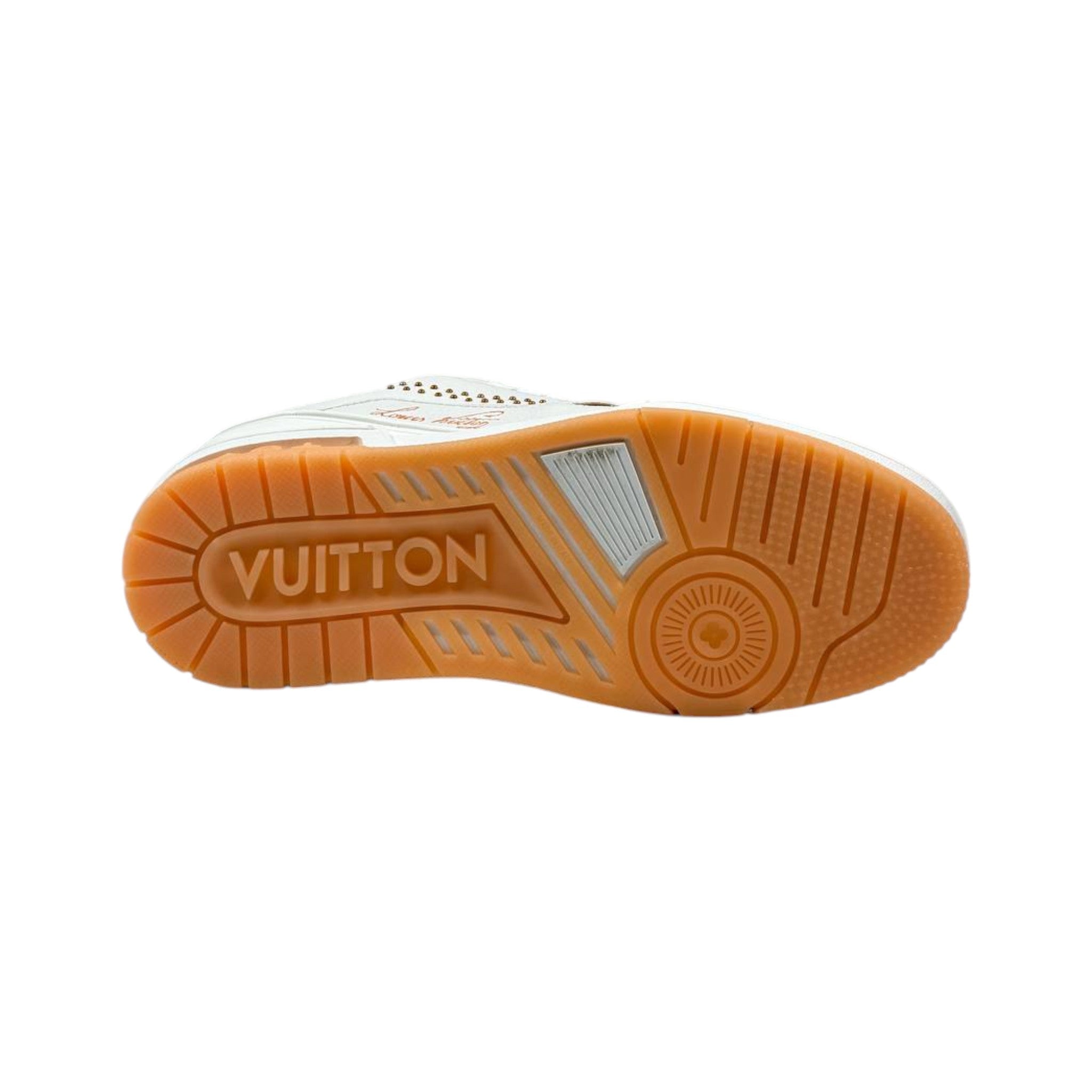 🤍🧡 Louis Vuitton Premium Court Sneakers 👟✨ - MASTERPIECE
