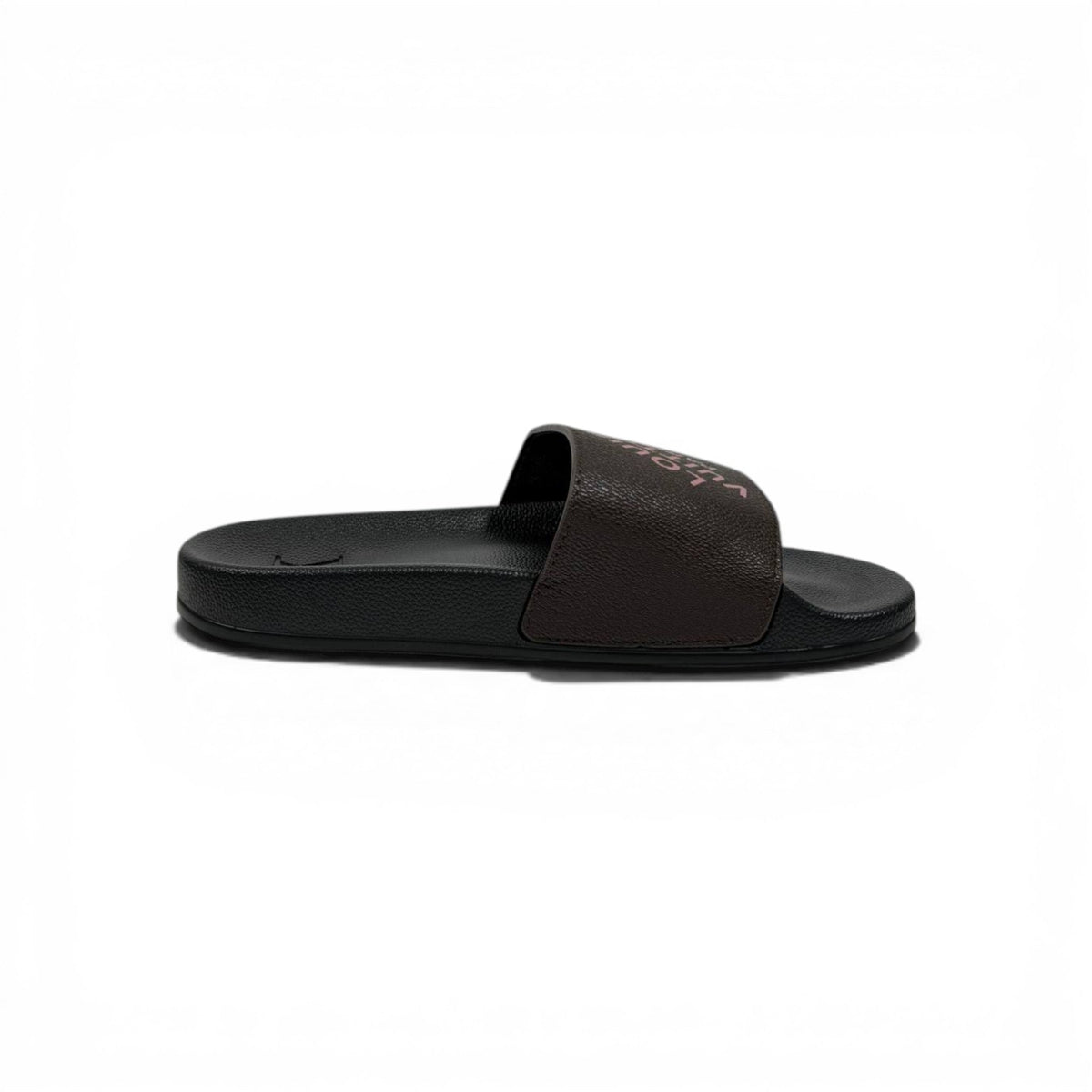🤎🖤 Louis Vuitton Slides – Brown & Black Paris Edition - MASTERPIECE