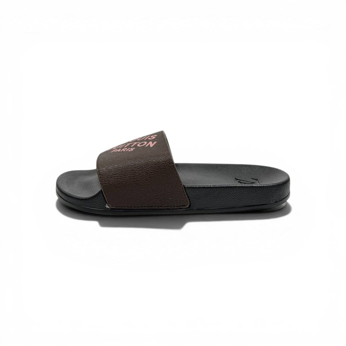 🤎🖤 Louis Vuitton Slides – Brown & Black Paris Edition - MASTERPIECE