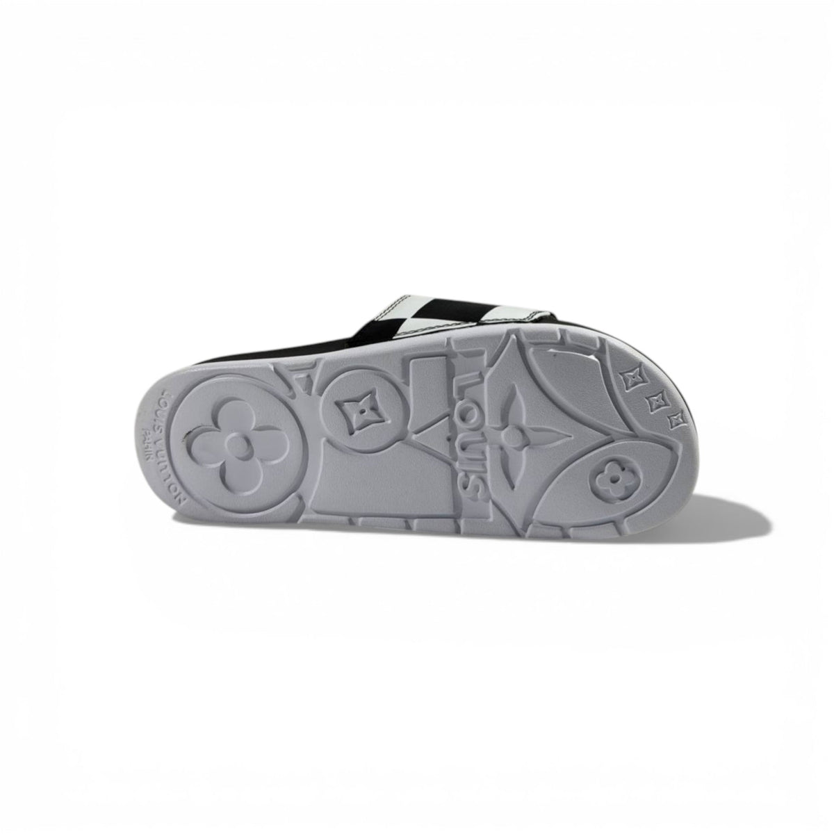 🖤 Louis Vuitton Slides – Damier Black & White Edition 👑✨ - MASTERPIECE